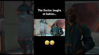 The Doctor laughs at SPACE BABIES  Doctor Who Meme shorts ncutigatwa spacebabies doctorwho [upl. by Aiekal]