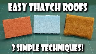 Modelling Thatch Roofing [upl. by Ragouzis]