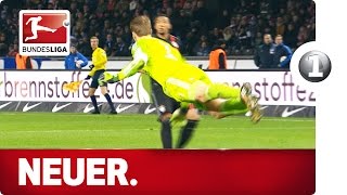 Top 10 Manuel Neuer SweeperKeeper Moments  Advent Calendar 2015 Number 1 [upl. by Lindley]