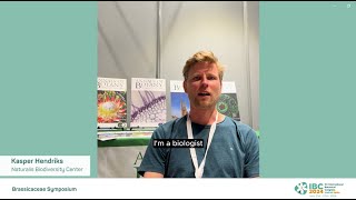 🌿Kasper Hendriks on Brassicaceae evolution [upl. by Wolfie343]