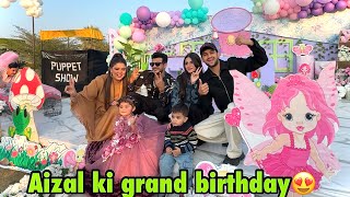 Aizal ki grand birthday mai ham sab YouTubers se mile😍  birthday chor kar jana parha Karachi😞 [upl. by Oiled115]