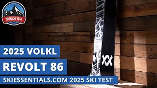 2025 Volkl Revolt 86  SkiEssentialscom Ski Test Review [upl. by Marice765]