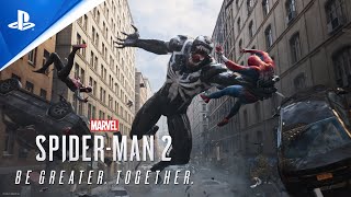 Marvels SpiderMan 2  Be Greater Together Trailer I PS5 Games [upl. by Carley]