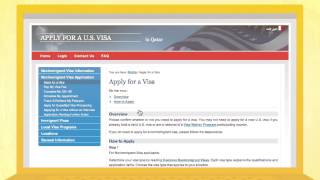 How to Apply for an American Visa English [upl. by Pegeen]