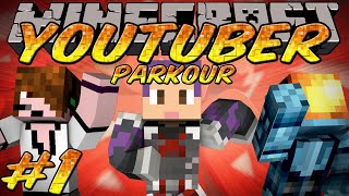 My Room  Minecraft Youtubers Parkour Map Part 1 w Deadlox amp Minecraft Universe [upl. by Jacobba]