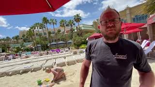 Cabana Review at Mandalay Bay Las Vegas Pool [upl. by Androw]