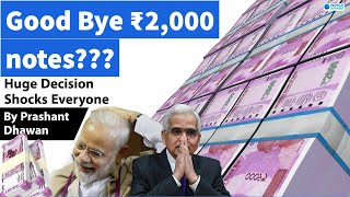 Good Bye ₹2000 notes RBIs Decision Shocks Everyone  Demonetisation Impact [upl. by Larred782]