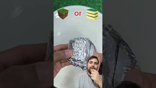 Guess the challenge drat block aur sponge 😜 satisfying funny slime shorts [upl. by Atilrac]