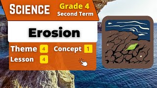 Erosion  Grade 4  Unit 4  Concept 1  Lesson 4  Science [upl. by Odnumyar112]