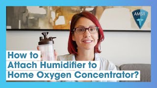 How to Add a Humidifier Bottle to Respironics Everflo Q Home Oxygen Concentrator [upl. by Aynnat3]