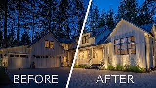 Outdoor Lighting Before and After Walkthrough [upl. by Cromwell]