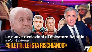 Giletti intervista Baiardo le nuove rivelazioni a Non è lArena [upl. by Cassius]