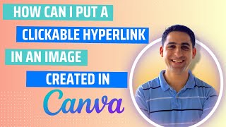 How can I put a clickable hyperlink in an image created in Canva [upl. by Coney]