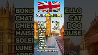 Quiz en Anglais  quiz quiztime bestquizquotidien anglais traduction [upl. by Kauslick]