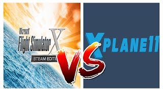 XPLANE 11 VS FSX  The ULTIMATE Comparison Vanilla [upl. by Aivartal]