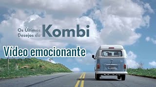 Vídeo emocionante A Despedida da Kombi  Comercial da Volkswagen  Top Carros [upl. by Sofie760]