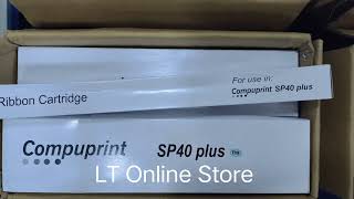 Compuprint Speed SP40 Plus Ribbon [upl. by Hars289]