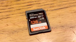 SanDisk Extreme Pro  128GB  Review [upl. by Hailed]