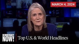 Top US amp World Headlines — March 4 2024 [upl. by Vinay]