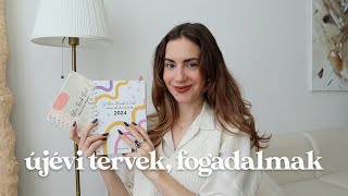 Terveim és céljaim 2024re tervezési tippekkel [upl. by Pillihpnhoj]