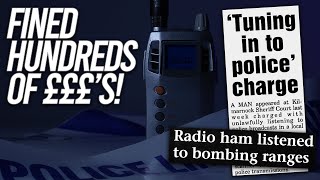 Fined Hundreds Of Pounds Just For Listening To A Radio Scanner [upl. by Kcirrek]