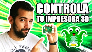 🟢Aprende FÁCIL ►OCTOPRINT  TUTORIAL en 5 PASOS Octoprint español [upl. by Jase]