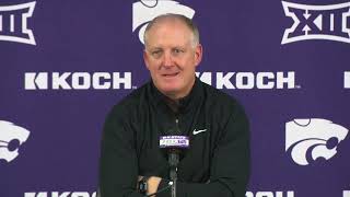 Kansas State Head Coach Chris Klieman Weekly Press Conference Previewing Cincinnati [upl. by Airahcaz]