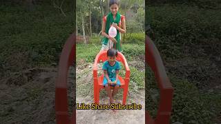 Balloon futa diye Didi na🎈🎈balloon funny viral youtube sreeja ani [upl. by Ahsinroc]