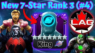 NEW 7STAR RANK 3 4 Cosmic Champion Going Up Rank Up amp Gameplay Difficult Decision  MCOC [upl. by Nelubez]