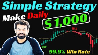 The Best Simple Trading Strategy for Beginners How To Scalp Forex Stocks and Crypto [upl. by Yoj]