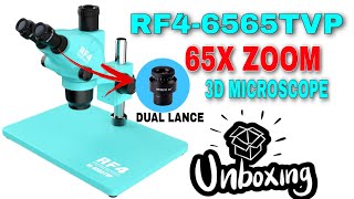 RF4 MICROSCOPE SETUP Rf4 6565tvp unboxing [upl. by Ninehc40]