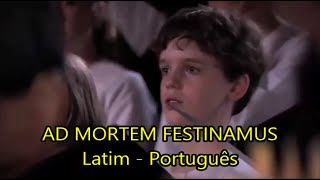 Ad Mortem Festinamus  Llibre Vermell de Montserrat 1399  LEGENDADO PTBR [upl. by Raffo]