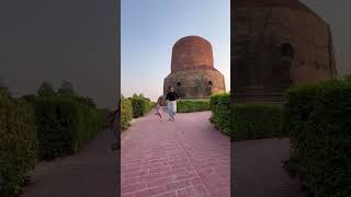 Sarnath Buddhist Temple Varanasi 🙏🏻🪷🌸sarnathtemple banarasdiaries gautambuddha sarnath [upl. by Demp]