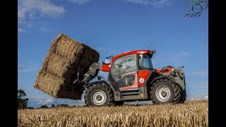 Weltneuheit Weidemann T7035 Stroh Bergung XXL Neuer Teleskoplader [upl. by Akihsal]