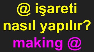 bilgisayarda  nasıl yapılır bilgisayarda et işareti nasıl yapılır et işareti making  making at [upl. by Adaj]