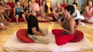 BioDynamic Breathwork Trauma Release Abdominal session demo with Giten Tonkov [upl. by Ainud]