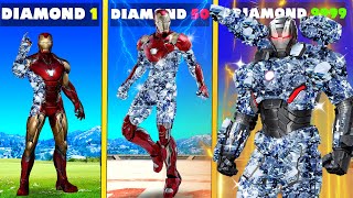 IRON MAN to Diamond IRON MAN in GTA 5 [upl. by Ahseiyt]