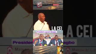 Laurent Gbagbo dénonce la CEI laurentgbagbo alassaneouattara cotedivoire aes mali niger faso [upl. by Rehctaht]