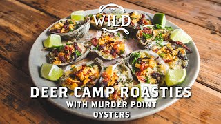 Smoky Deer Camp Oyster Roasties with Zane Dearien  Ingredient Wild [upl. by Pain569]