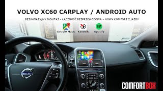 Apple CarPlay  Android Auto Volvo XC60 [upl. by Tan]