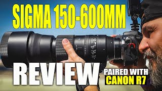 Sigma 150600mm Lens Review Motorsports with Canon R7 [upl. by Naimaj528]