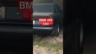 BMW e34 540i m60 stock exhaust sound [upl. by Demah810]