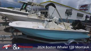 2024 Boston Whaler 170 Montauk [upl. by Odnaloy]