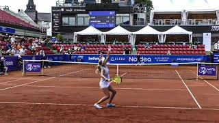 Lisa Zaar  Elina Avenesyan Courtview Highlights Båstad WTA125 4K [upl. by Namie]