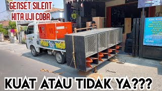 UJI COBA TATANAN ALA K4RNAV4L DENGAN GENSET HIMOINSA 13 KVA [upl. by Remliw]