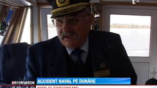 Accident naval pe Dunare [upl. by Notreb]