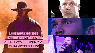 WWE SUPERSTARS REACT TO THE UNDERTAKER ENTRANCE PART 1 [upl. by Najar]