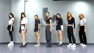 cignature  ARISONG dance practice mirrored [upl. by Imorej]