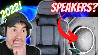 SPEAKERS On A Gaming Chair Gtracing gt890mf Full Review  NEW 2022 [upl. by Aromas]