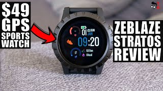 Zeblaze Stratos REVIEW Is This A Real Sports Watch [upl. by Uhthna856]